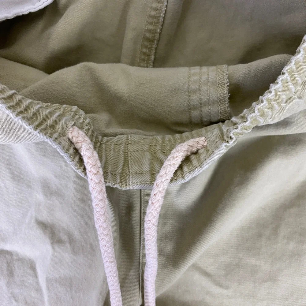 Ocean Pacific Shorts Men's Size‎ XL Khaki Tan Cotton Elastic Waist Relaxed Surf
